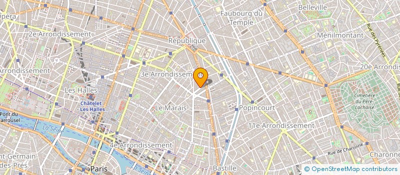 localisation de l'entreprise MONSIEUR FRANCOISE DAUMAS  PARIS