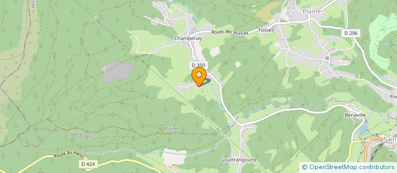 localisation de l'entreprise MONSIEUR FRANCOISE GREMILLY à PLAINE