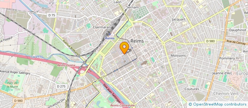 localisation de l'entreprise MONSIEUR FRANCOISE HAGUETTE  REIMS