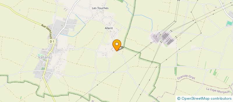 localisation de l'entreprise MONSIEUR FRANCOISE JANOUIN  VALLANS