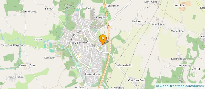 localisation de l'entreprise MONSIEUR FRANCOISE LE FOULGOC  CAUDAN