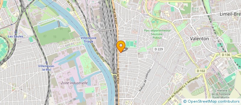 localisation de l'entreprise MONSIEUR FRANDIEU JOAZILE à VILLENEUVE-SAINT-GEORGES