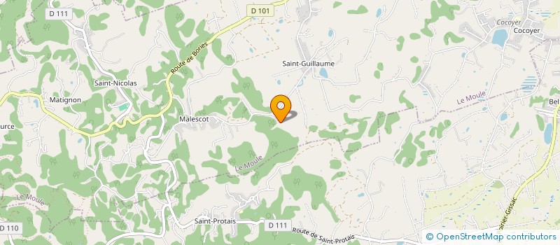 localisation de l'entreprise MONSIEUR FRANDY COUCHY à LE MOULE