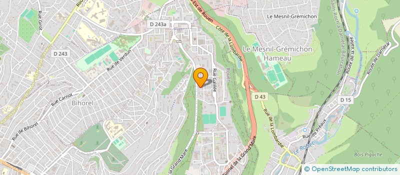 localisation de l'entreprise MONSIEUR FRANDY JULAN à ROUEN