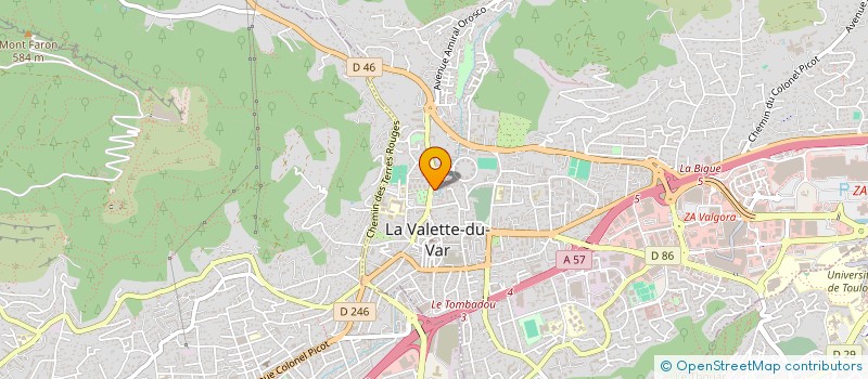localisation de l'entreprise MONSIEUR FRANK ABECASSIS à LA VALETTE-DU-VAR