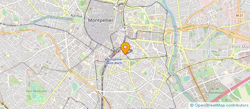 localisation de l'entreprise MONSIEUR FRANK ALAIN BETGWA à MONTPELLIER