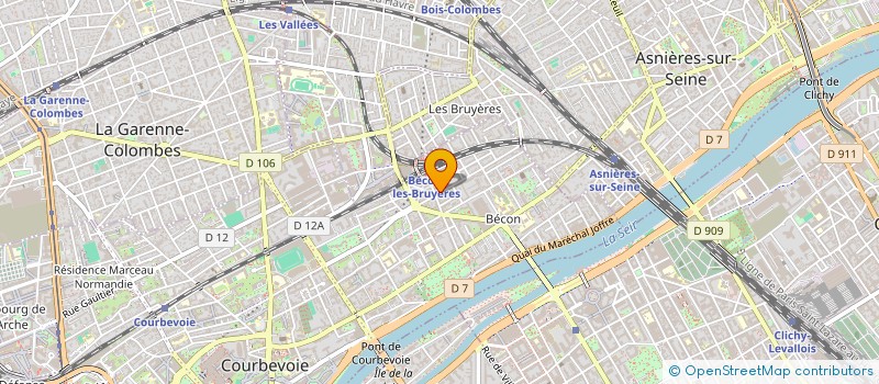 localisation de l'entreprise MONSIEUR FRANK ALBANESE à COURBEVOIE