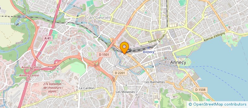 localisation de l'entreprise MONSIEUR FRANK ASARE à ANNECY