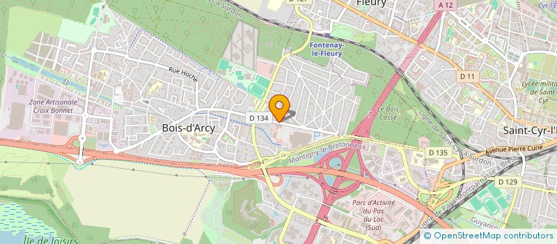localisation de l'entreprise MONSIEUR FRANK BACHELET à BOIS-D'ARCY