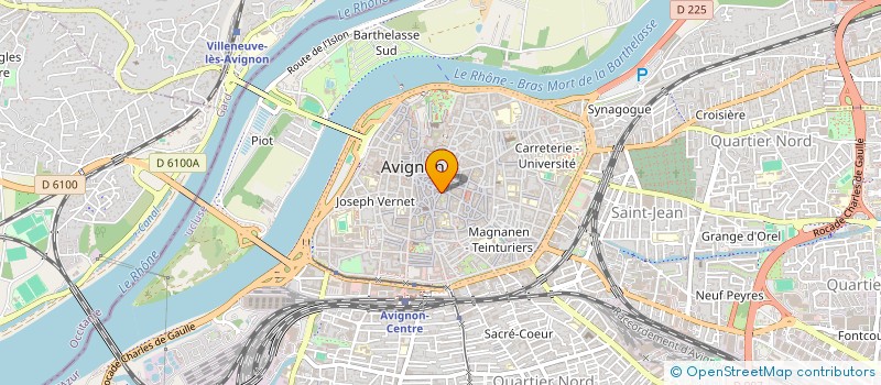 localisation de l'entreprise MONSIEUR FRANK BATTIG  AVIGNON