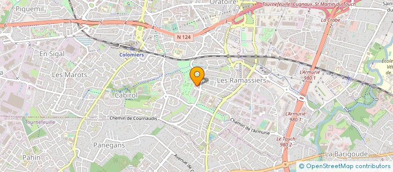 localisation de l'entreprise MONSIEUR FRANK BENDAVID à COLOMIERS