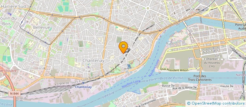 localisation de l'entreprise MONSIEUR FRANK BENOIST-GIRONIERE  NANTES