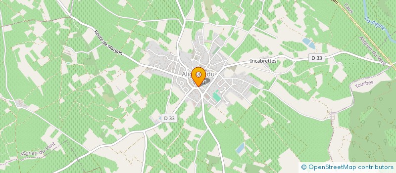 localisation de l'entreprise MONSIEUR FRANK BIEVELOT  ALIGNAN-DU-VENT
