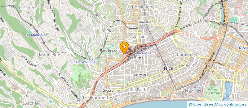 localisation de l'entreprise MONSIEUR FRANK BOET à NICE