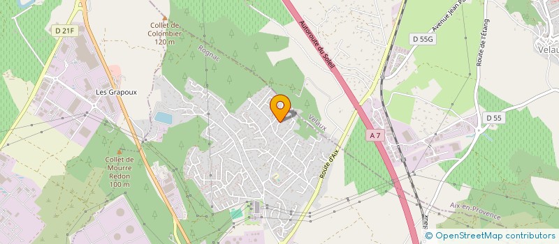 localisation de l'entreprise MONSIEUR FRANK BONNET  ROGNES