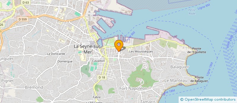 localisation de l'entreprise MONSIEUR FRANK BONNOIT à MARSEILLE