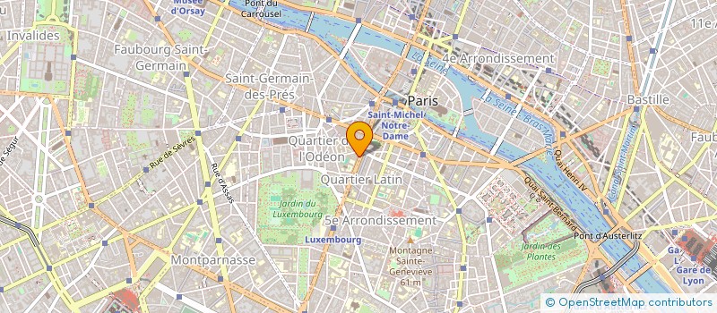 localisation de l'entreprise MONSIEUR FRANK CARRE à PARIS