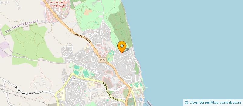 localisation de l'entreprise MONSIEUR FRANK COQUATRIX  MARTIGUES