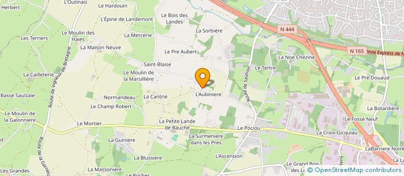 localisation de l'entreprise MONSIEUR FRANK COUSIN à COUERON