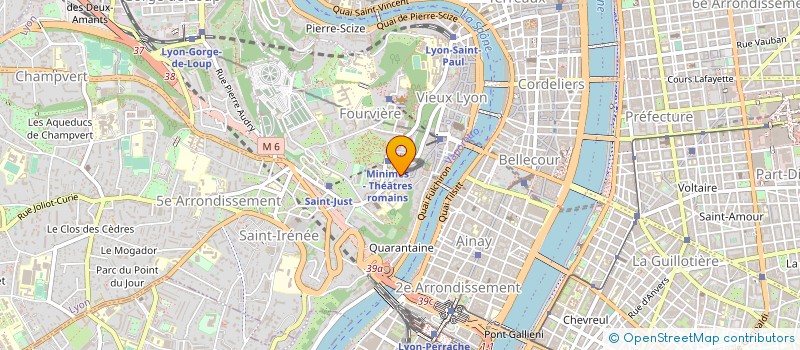 localisation de l'entreprise MONSIEUR FRANK DELAFON  LYON