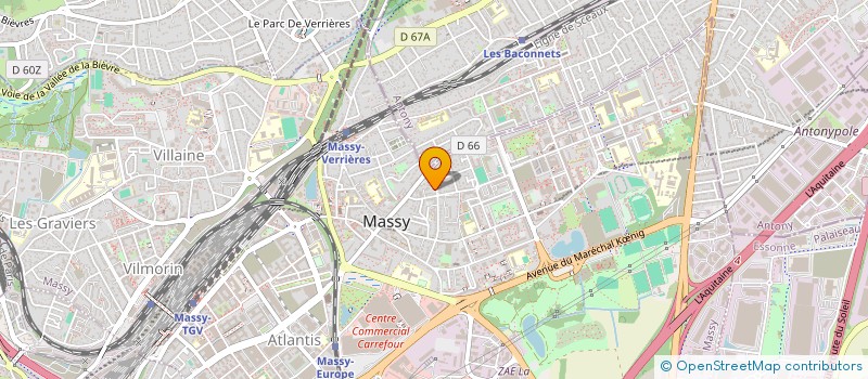 localisation de l'entreprise MONSIEUR FRANK DELANGE à MASSY