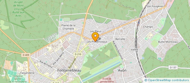 localisation de l'entreprise MONSIEUR FRANK EMMERICH  FONTAINEBLEAU