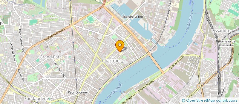 localisation de l'entreprise MONSIEUR FRANK FARANTON  BORDEAUX