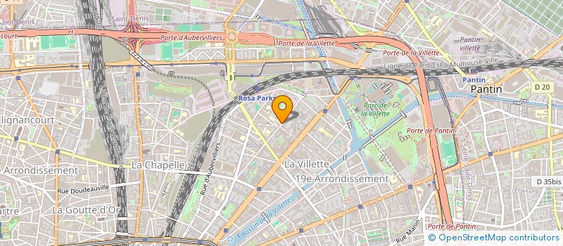 localisation de l'entreprise MONSIEUR FRANK FEH  PARIS