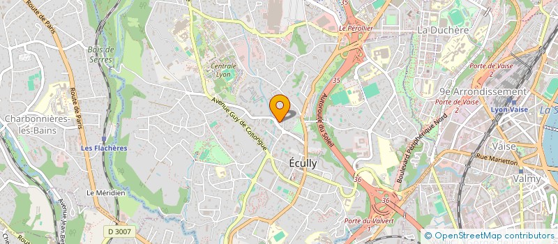 localisation de l'entreprise MONSIEUR FRANK FERNANDEZ  DARDILLY