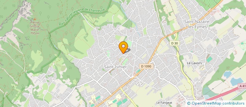 localisation de l'entreprise MONSIEUR FRANK FISCHER  SAINT-ISMIER