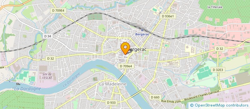 localisation de l'entreprise MONSIEUR FRANK GALISSAIRE à BERGERAC