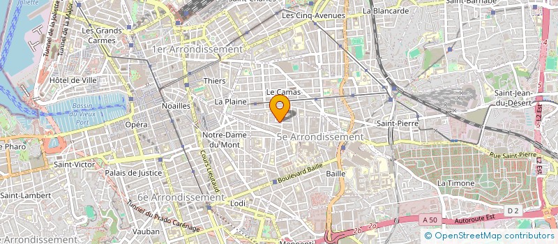 localisation de l'entreprise MONSIEUR FRANK GEISSLER à MARSEILLE