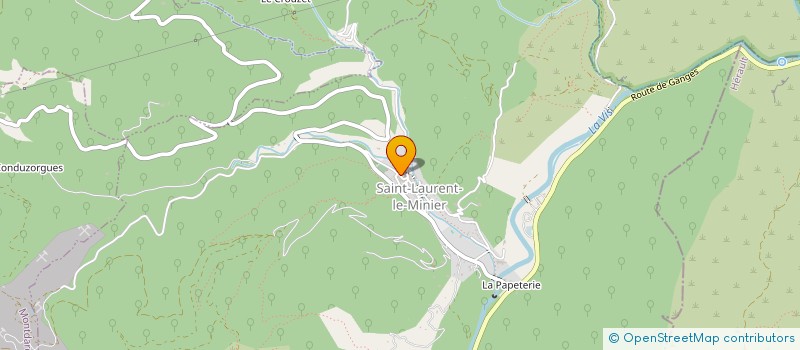 localisation de l'entreprise MONSIEUR FRANK GIACALONE  SAINT-LAURENT-LE-MINIER