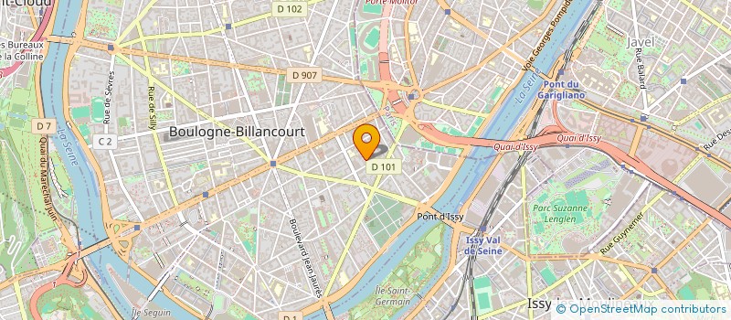 localisation de l'entreprise MONSIEUR FRANK GIROUX à BOULOGNE-BILLANCOURT