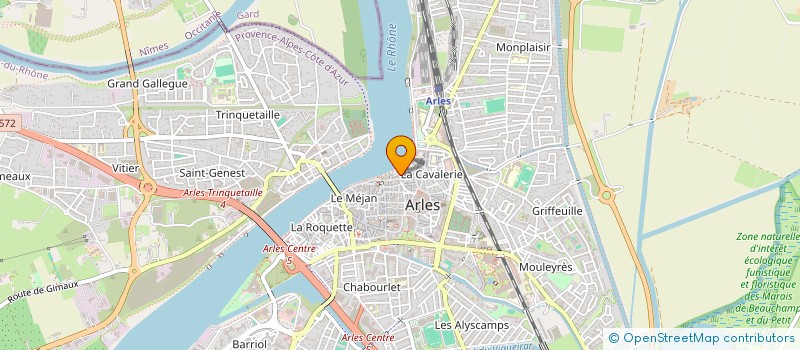 localisation de l'entreprise MONSIEUR FRANK GONZALEZ ALONSO à ARLES