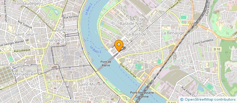 localisation de l'entreprise MONSIEUR FRANK HAYEZ  BORDEAUX