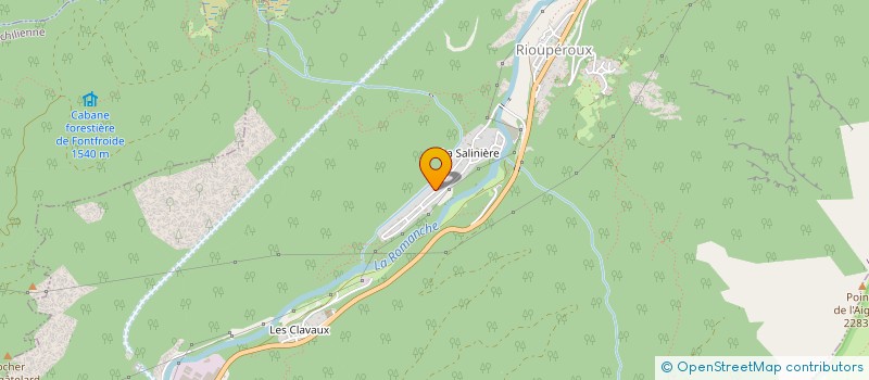 localisation de l'entreprise MONSIEUR FRANK LAMOTTE  LIVET-ET-GAVET