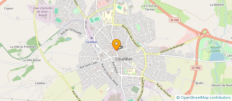 localisation de l'entreprise MONSIEUR FRANK LE PADELLEC à LOUDEAC