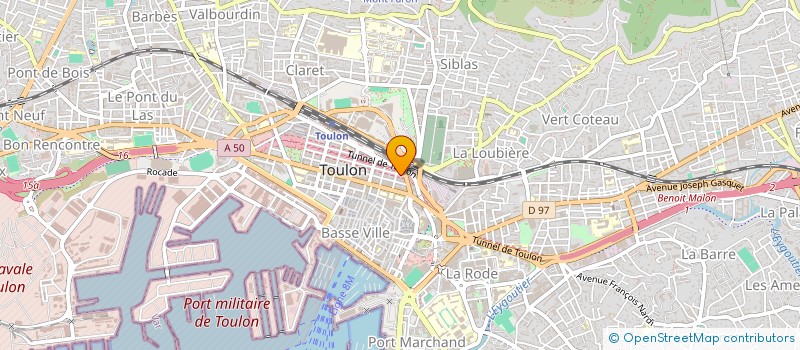 localisation de l'entreprise MONSIEUR FRANK LE TALLEC  TOULON