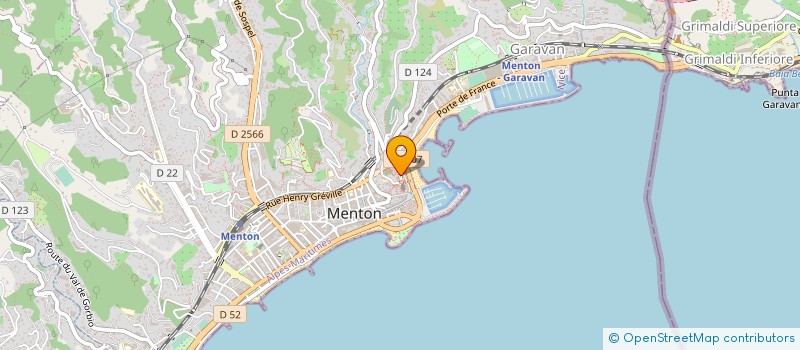 localisation de l'entreprise MONSIEUR FRANK LENO à MENTON
