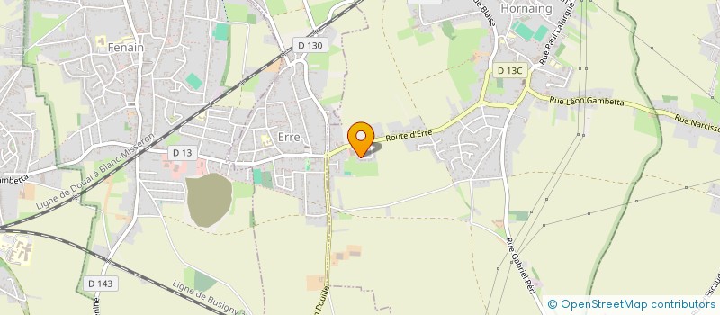 localisation de l'entreprise MONSIEUR FRANK LONTJENS  HORNAING