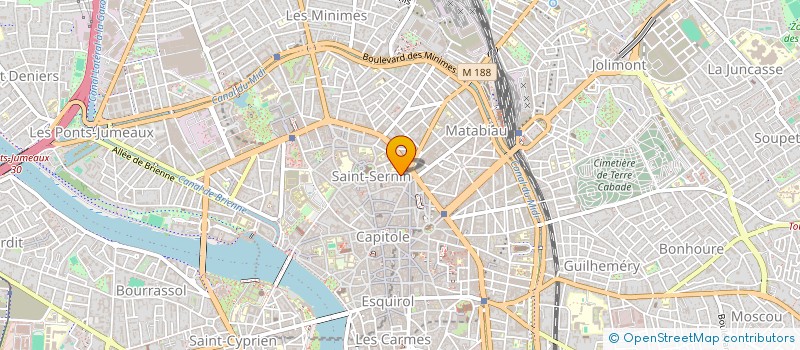 localisation de l'entreprise MONSIEUR FRANK MARME à TOULOUSE