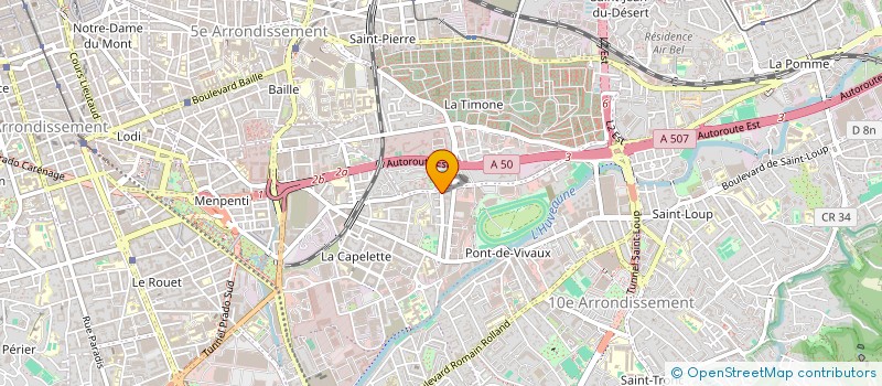 localisation de l'entreprise MONSIEUR FRANK MARTINEZ  MARSEILLE