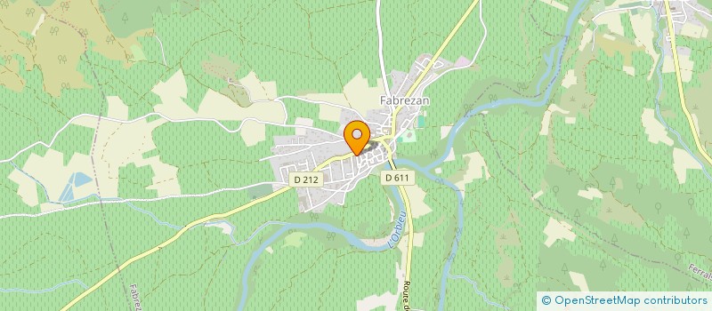 localisation de l'entreprise MONSIEUR FRANK MERGENMEIER  FABREZAN