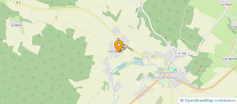 localisation de l'entreprise MONSIEUR FRANK MERTENS à CHATEAUNEUF-VAL-DE-BARGIS