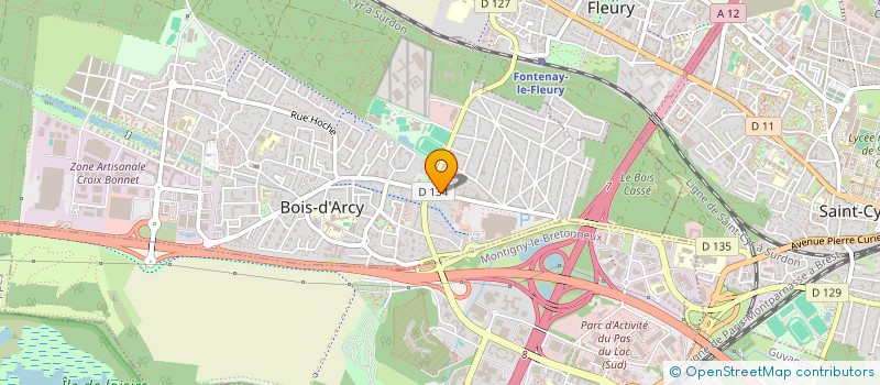 localisation de l'entreprise MONSIEUR FRANK NEIDHARDT à BOIS-D'ARCY