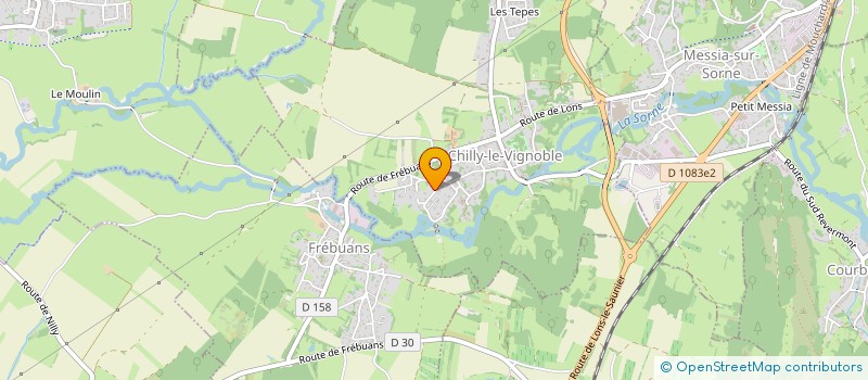 localisation de l'entreprise MONSIEUR FRANK NOEL  CHILLY-LE-VIGNOBLE