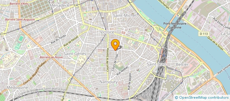 localisation de l'entreprise MONSIEUR FRANK ORTEGA à BORDEAUX