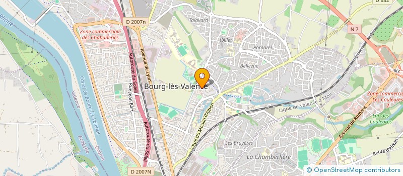 localisation de l'entreprise MONSIEUR FRANK OUEDRAOGO à BOURG-LES-VALENCE