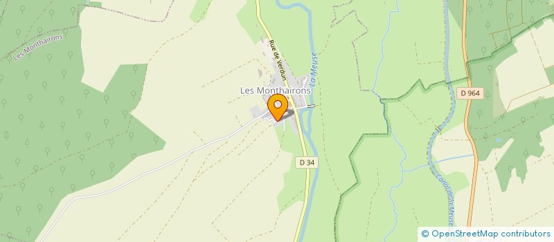 localisation de l'entreprise MONSIEUR FRANK PETITPAS à LES MONTHAIRONS